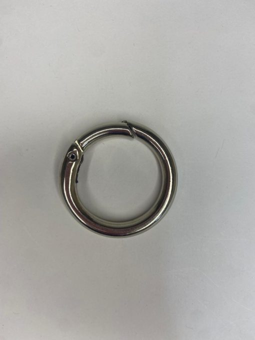 ARGOLA ARTICULADA PRATA 3 CM