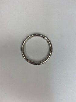 ARGOLA 2.5 CM - PRATA