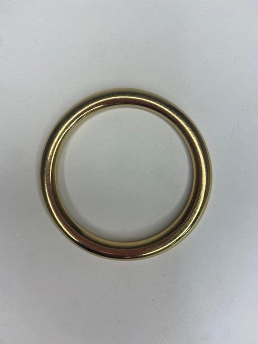 ARGOLA OURO 4 CM