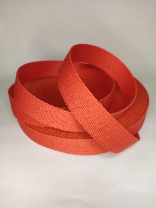 ALÇA LISA 3 CM- LARANJA