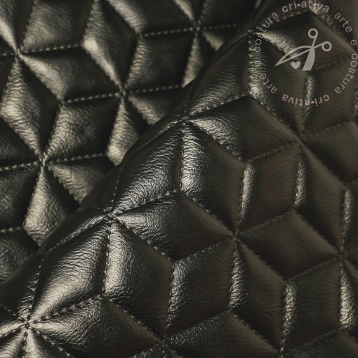 SINTÉTICO DIAMOND- PRETO