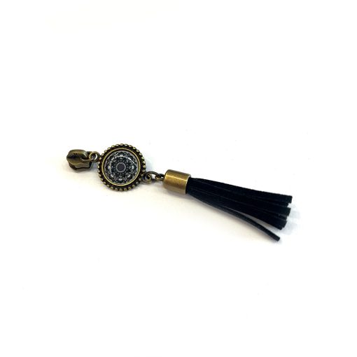 CURSOR TASSEL MANDALA OURO VELHO - COR: PRETO