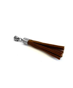 CURSOR TASSEL PRATA - COR: MARROM