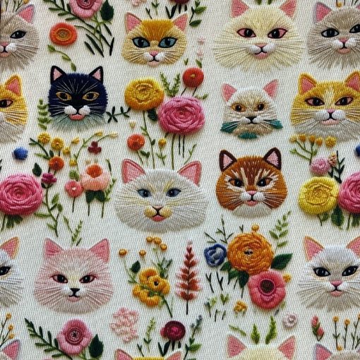 SARJA IMPERMEÁVEL - ESTAMPA GATINHOS