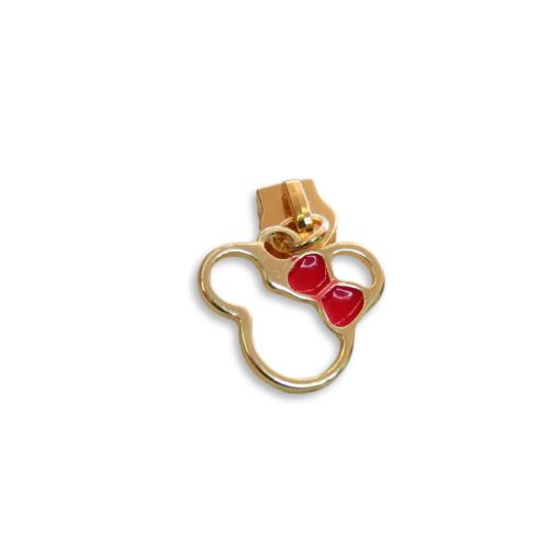 CURSOR OURO CABEÇA MINNIE VAZADO