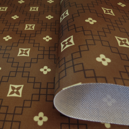 CETIM ESTAMPADO - COR: GRIFE MARROM