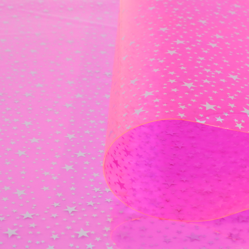 CRISTAL ESTAMPADO 040 - COR: ESTRELA ROSA