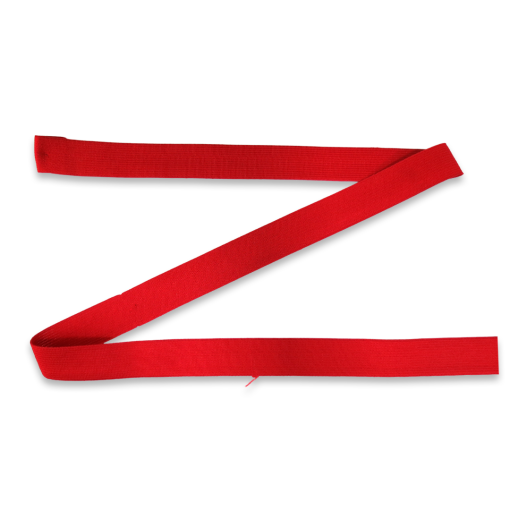 ELÁSTICO 25MM- COR: VERMELHO