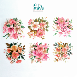 ESTAMPA FÁCIL - FLORES